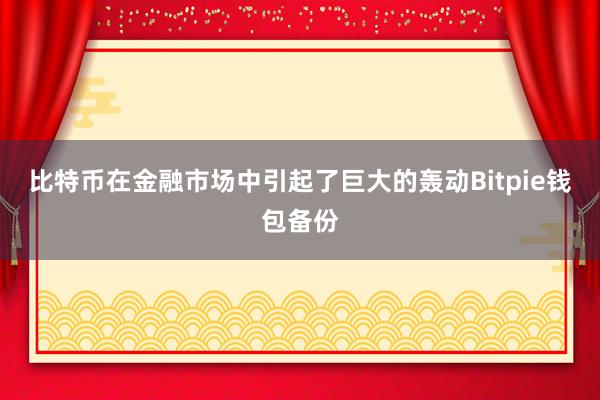 比特币在金融市场中引起了巨大的轰动Bitpie钱包备份