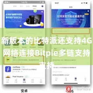 新版本的比特派还支持4G网络连接Bitpie多链支持